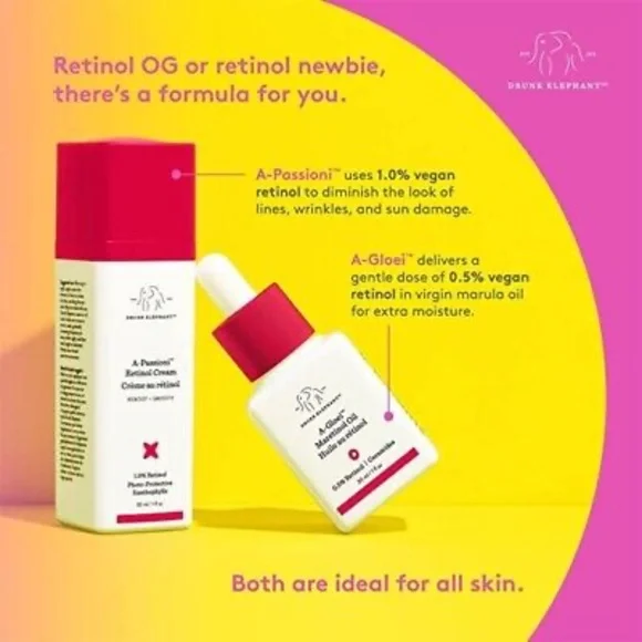 Drunk Elephant A-Gloei Maretinol Oil 0.5% Retinol/Ceramides 1 oz/30 ml
